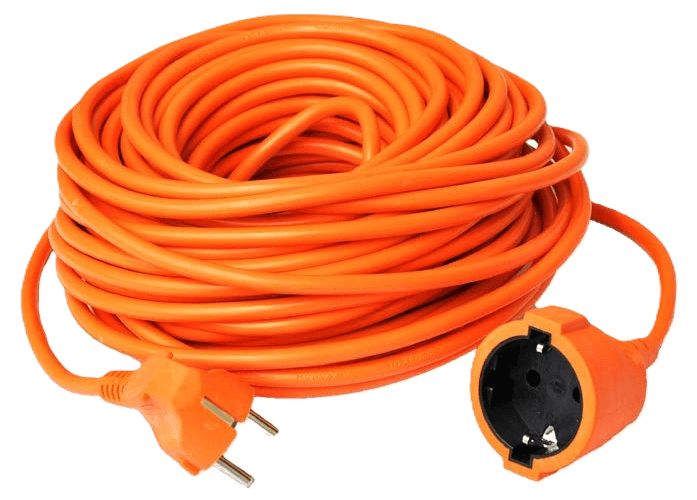 Produžni kabel vrtni građevinski Protech narančasti
